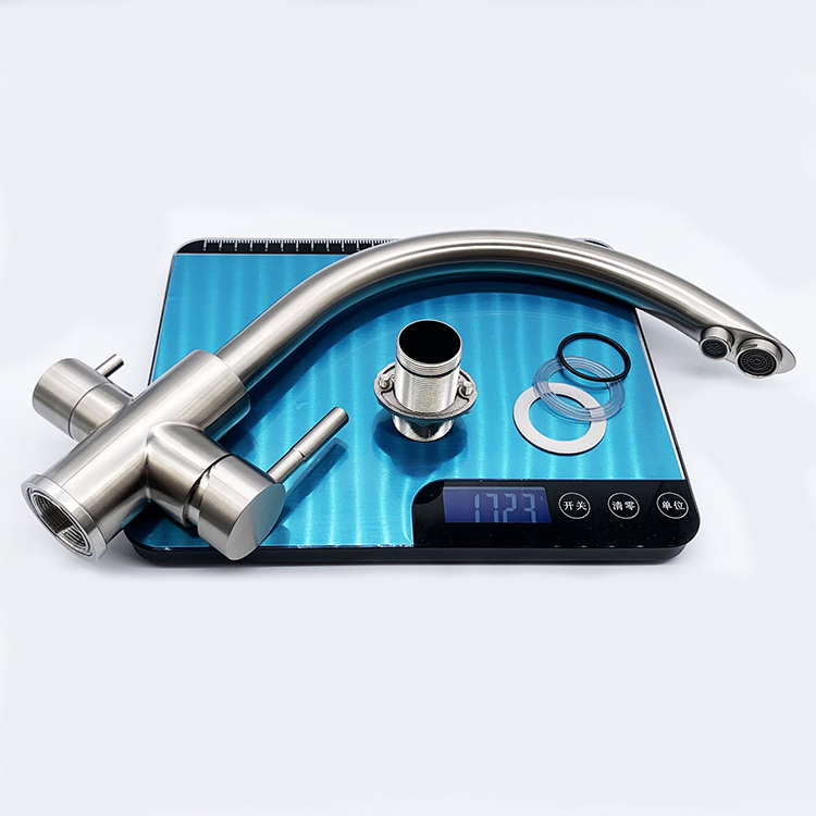 High Quality Stainless Steel 304 Filter Kitchen Faucet Three Way Water Filter Purifier Kitchen Tap Faucet