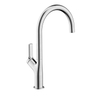 Hot Selling Single Lever Stainless Steel Brushed Finish Kitchen Faucet Hot And Cold Water Tap Kitchen Mixer