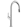 Brushed Nickel Sink Tap 304 Stainless Steel Kitchen Faucet Pull Down Kitchen Faucet Mixer