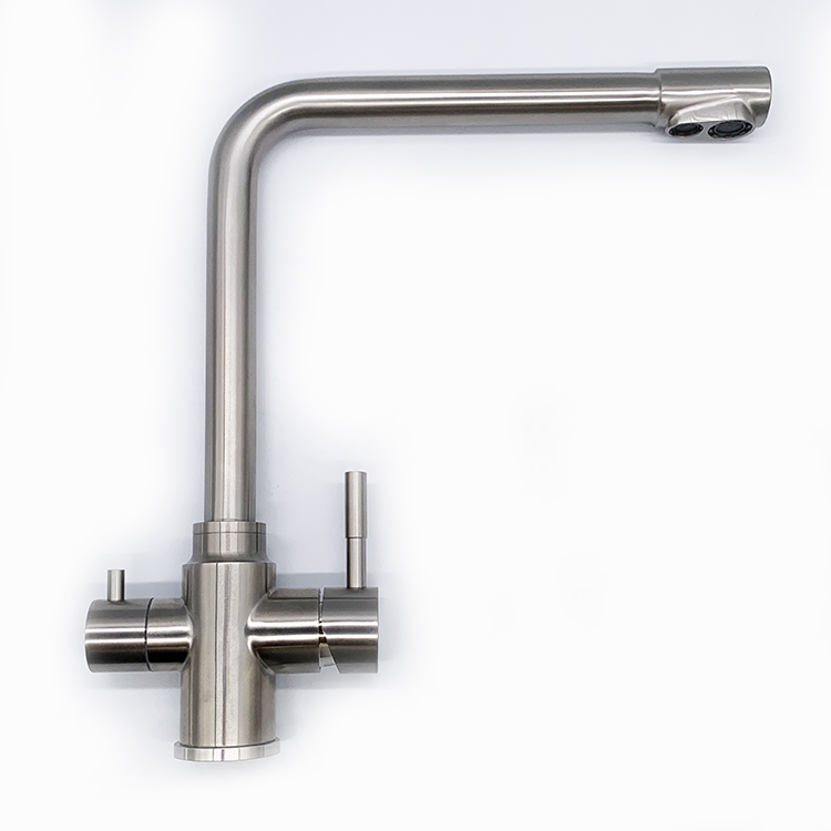 Universal 360 Degree Rotation 304 Stainless Steel Kitchen Filter Faucet Tap for Water Filter