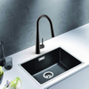 Kitchen Faucet 304 Stainless Steel Hot And Cold Water Mixer Tap Flexible Hose For Kitchen Faucet Black