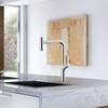 Professional 304 Stainless Steel Kitchen Faucet Single Level 360 Rotating Faucet Pull Out Kitchen Tap