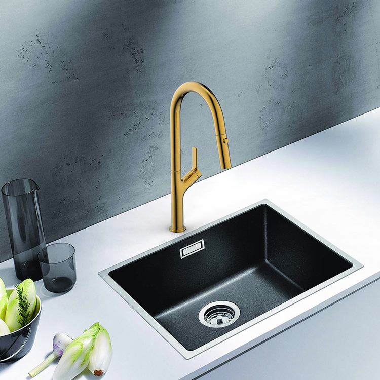 High Quality Mixer Kitchen Tap 304 Stainless Steel Kitchen Faucet Pull Down Rose Gold Faucet
