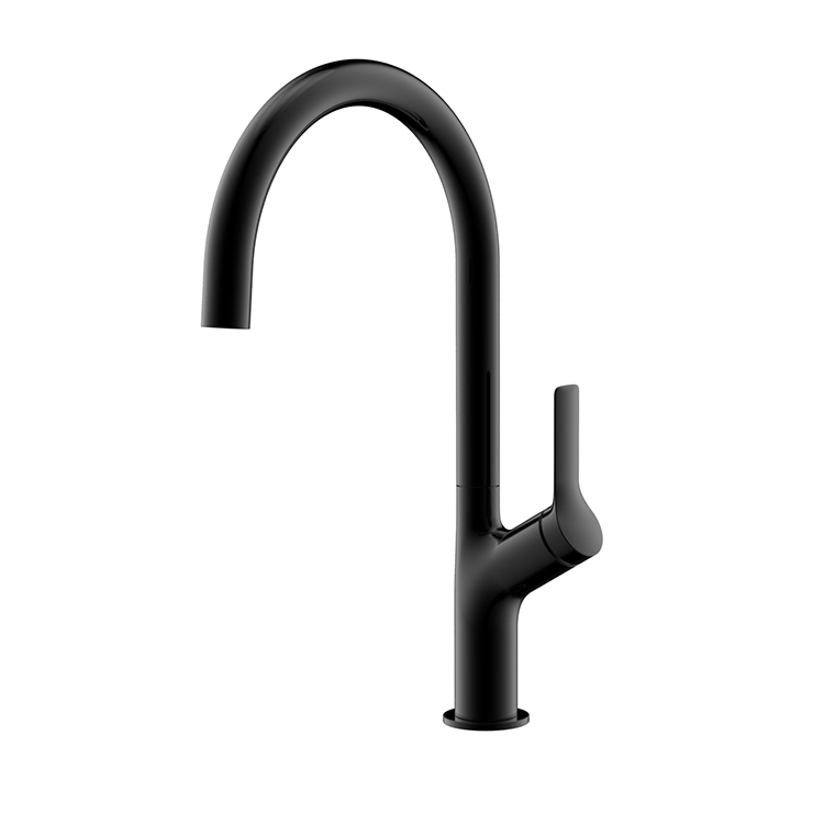360 Degree Rotatable Swivel Kitchen Faucet Matte Black Stainless Steel Hot Cold Water Kitchen Mixer Taps