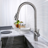 2022 New Design Stainless Steel Mixer Faucet Pull Down Kitchen Faucet Brushed Finished Mixer Tap
