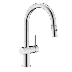 360 Degree Faucet Brushed Finished Kitchen Sink Water Tap 304 Stainless Steel Pull Down Kitchen Faucet