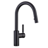 Amazon Hot Selling Pull Down Kitchen Faucet Single Handle Stainless Steel Kitchen Mixer Sink Faucet