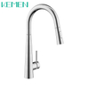 2021 High Quality Kitchen Faucet Stainless Steel Flexible Tap Water Faucet Pull Down Kitchen Mixer Tap