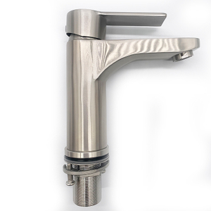 High Quality Basin Sink Mixer 304 Stainless Steel Wash Faucet Tap Bathroom Basin Faucet