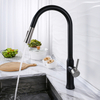 High Quality Faucets Ceramic Cartridge 304 Stainless Steel Taps Mixer Water Tap Kitchen Brushed Black Faucet for Sink