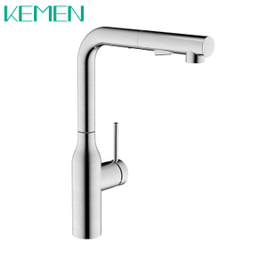 High-end One Handle Kitchen Faucets 304 Stainless Steel Lead-free Kitchen Sink Mixer Taps Pull Out