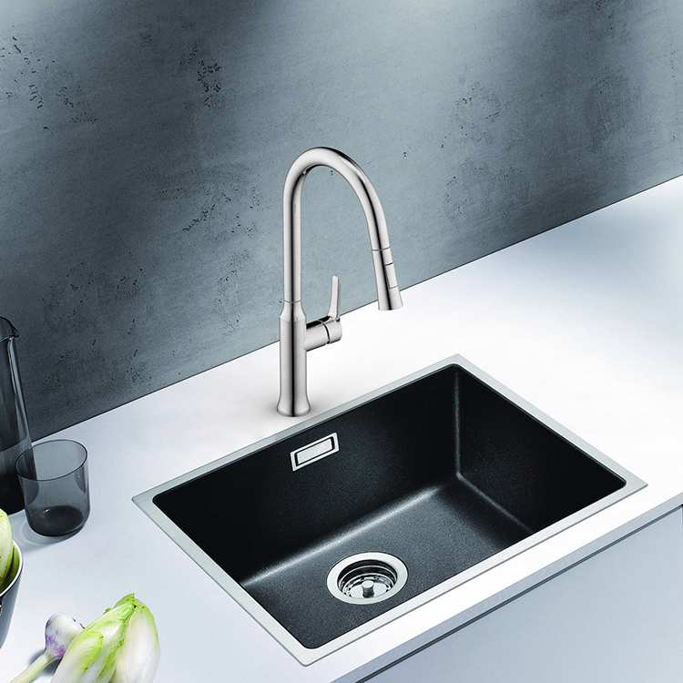 Factory Direct Single Handle Kitchen Faucets Pull Down Sink Tap Deck Mounted Kitchen Sink Mixer Taps