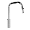 304 Stainless Steel Faucet One-handle Brushed Hot And Cold Kitchen Taps Mixer Pull Down Kitchen Sink Faucet